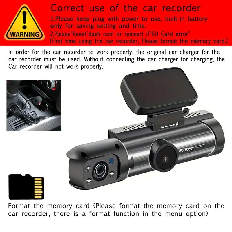 Reverse and Front DashCam