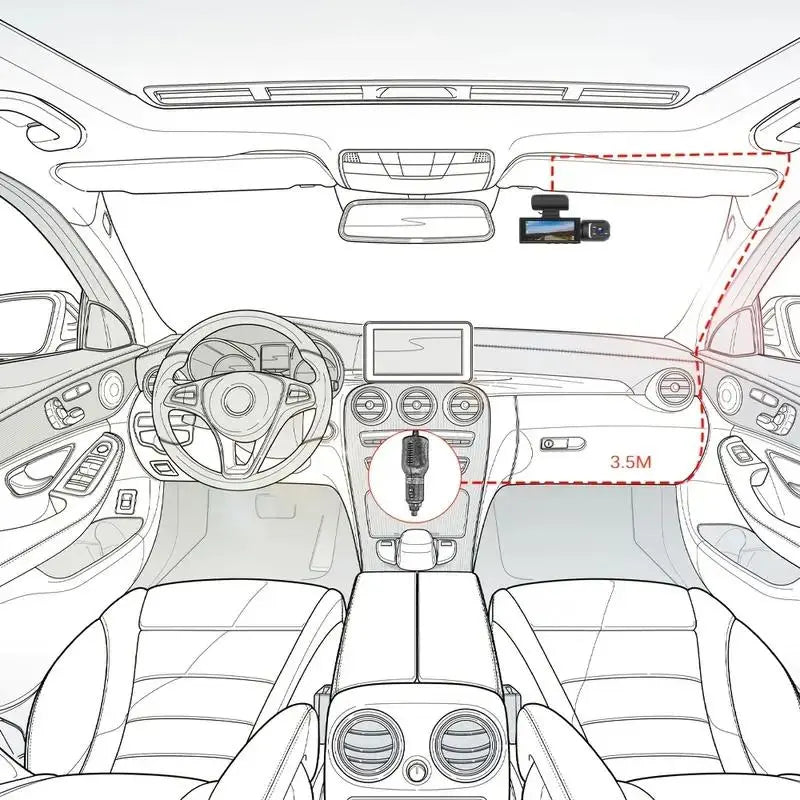 Reverse and Front DashCam