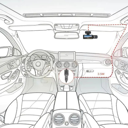 Reverse and Front DashCam